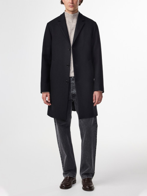 Austin wool coat black 