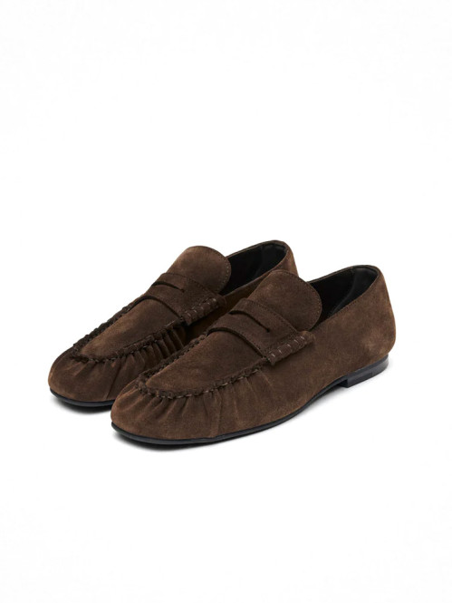 Aven loafers suede brown 