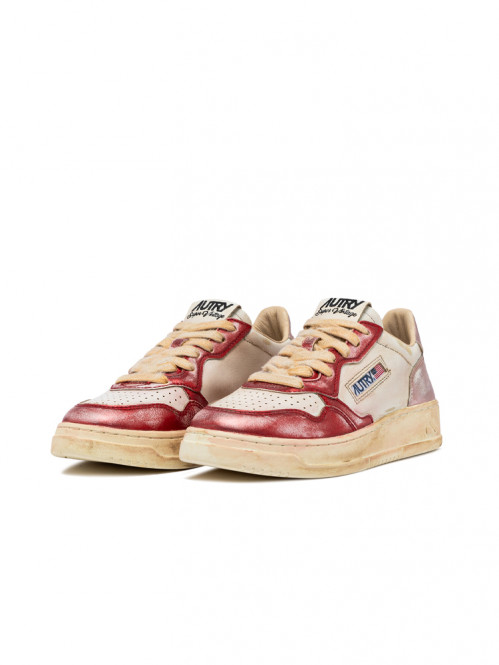 Super vintage lo wmns sneaker red pink 