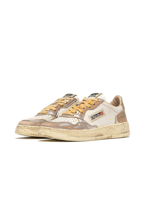 Super vintage lo wmns sneaker platinum silver 