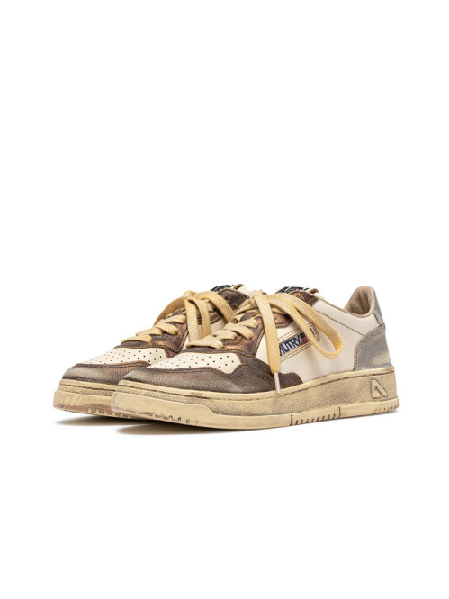 Super vintage lo wmns sneaker choco silver 