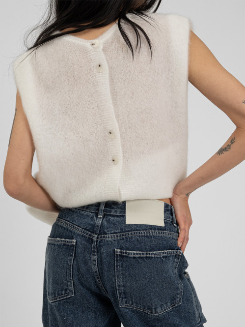 Aya cardigan white M