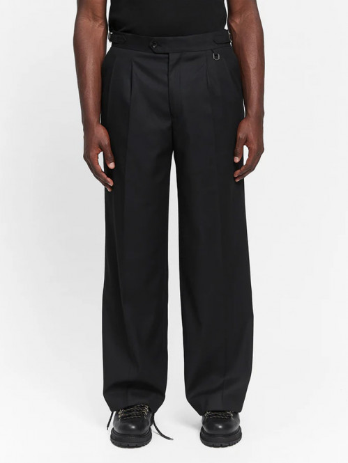 Tailored baggy pants black 