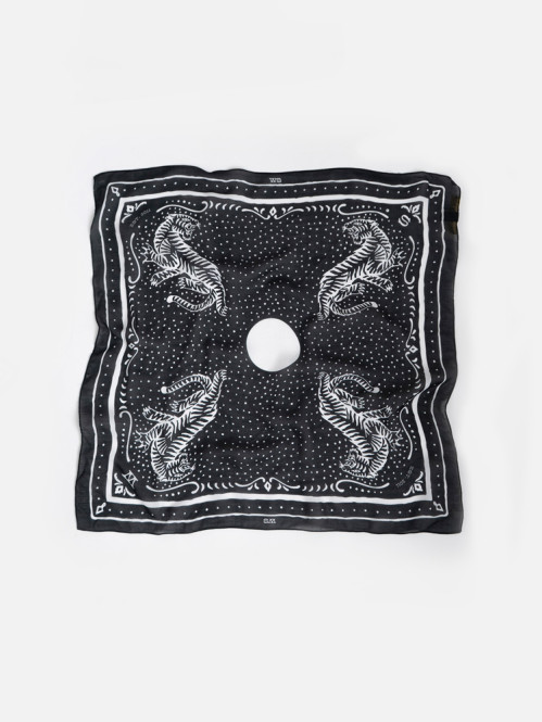 Bandana tiger black 