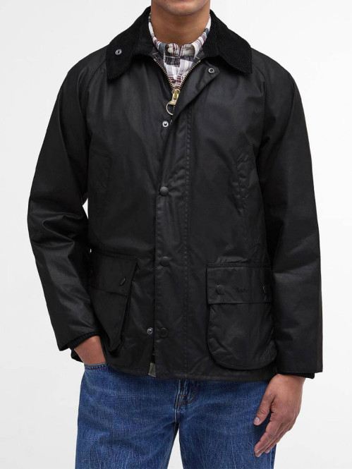 Barbour bedale wax jacket black 