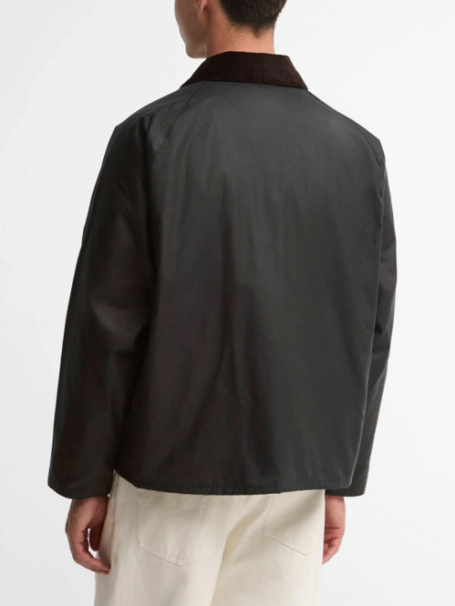 Barbour four pocket transport wax jkt navy 