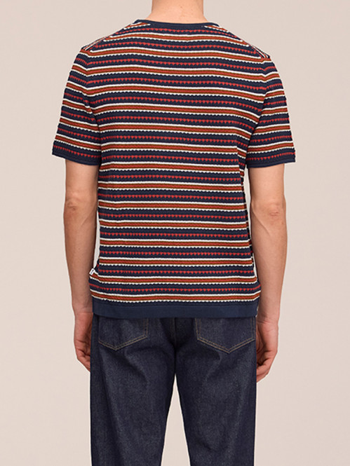 Bari t-shirt navy multi 