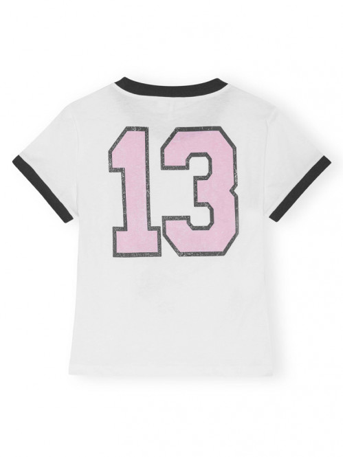 Basic jersey witch shirt white 