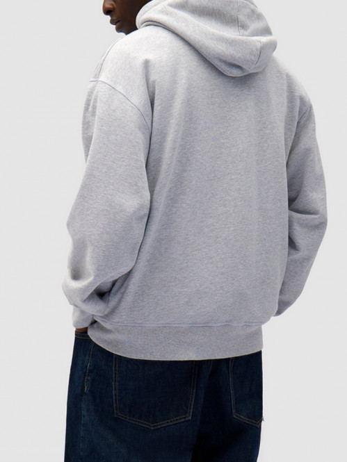 Big bird hoodie grey L