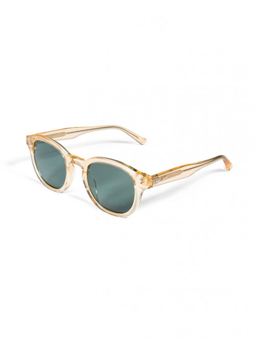 Billie sunglass champagne green 