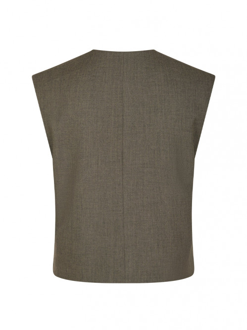 Birtha waistcoat brown 
