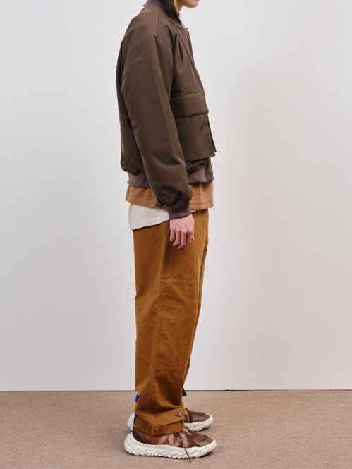 Mapes bomber jacket black olive L
