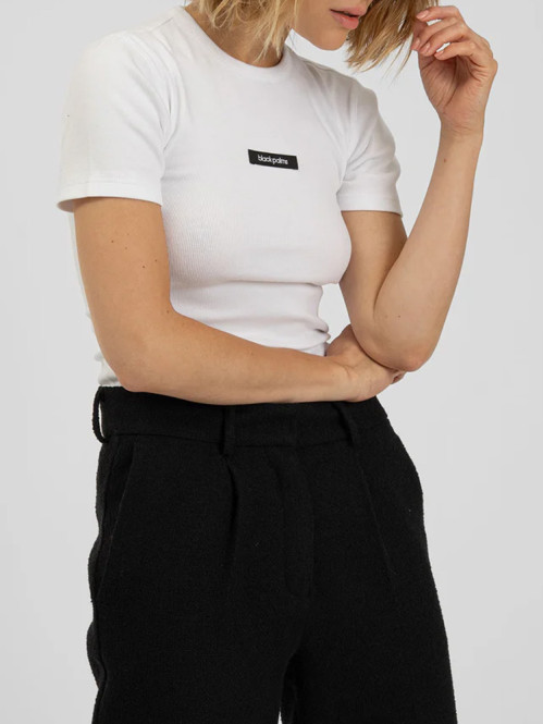 BP thick 021 baby tee white M