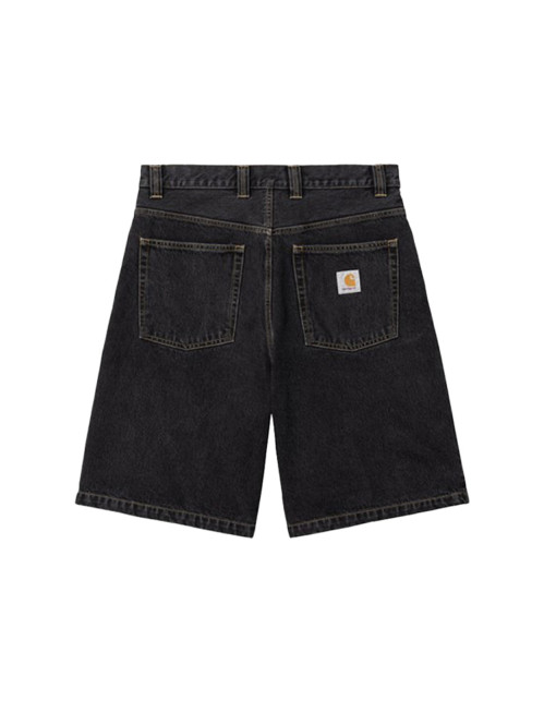 Brandon short black stone wash 