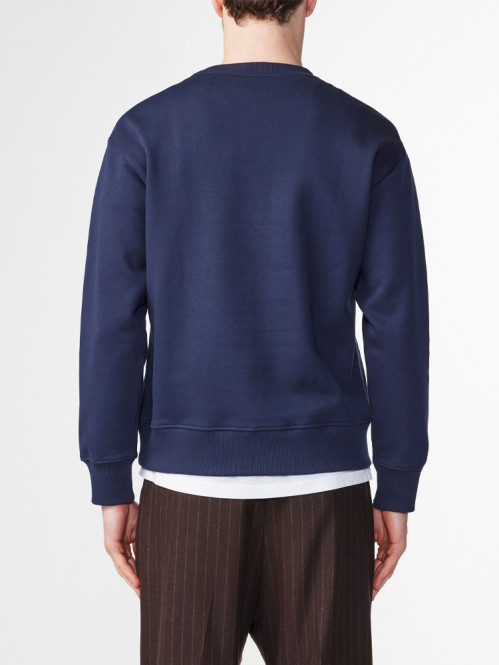 Briggs crew sweater navy blue 