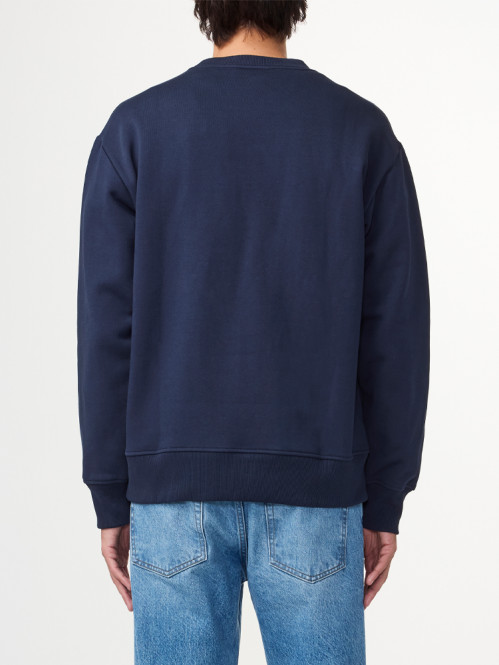 Briggs crew sweater navy blue 