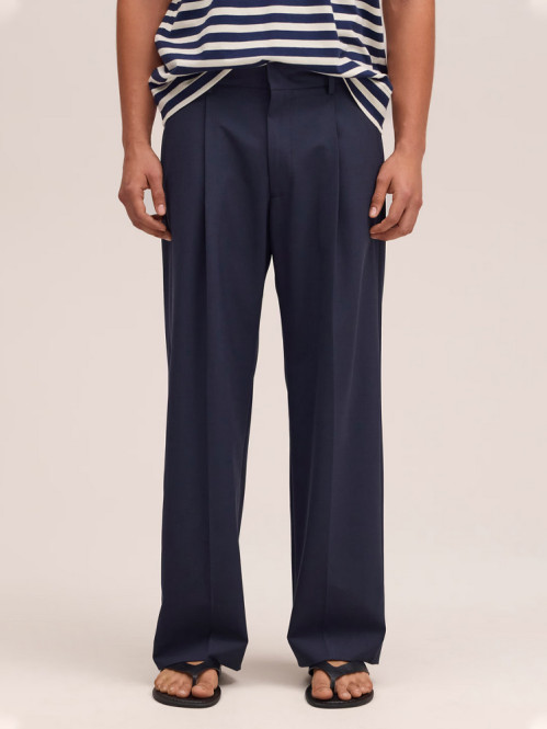 Blomberg straight chino dark night 