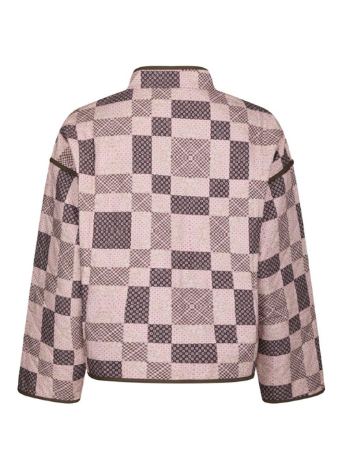 Calah square mix jacket rose 