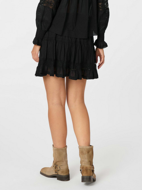 Callia s voile skirt black 