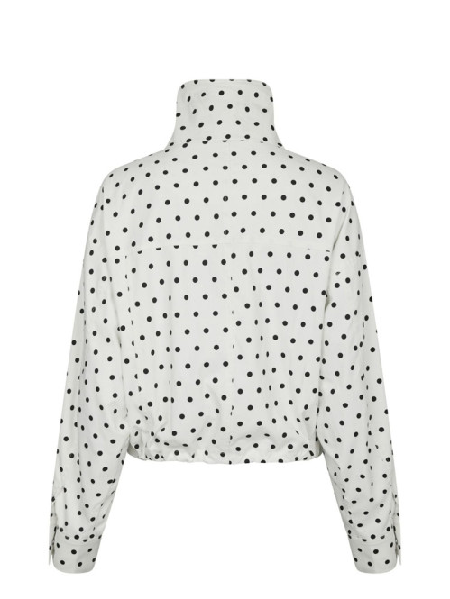 Callisa dot jacket white XS
