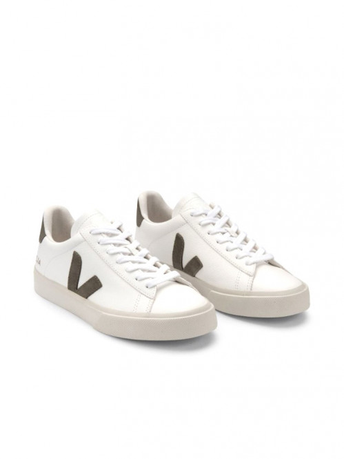 Campo sneaker white kaki 