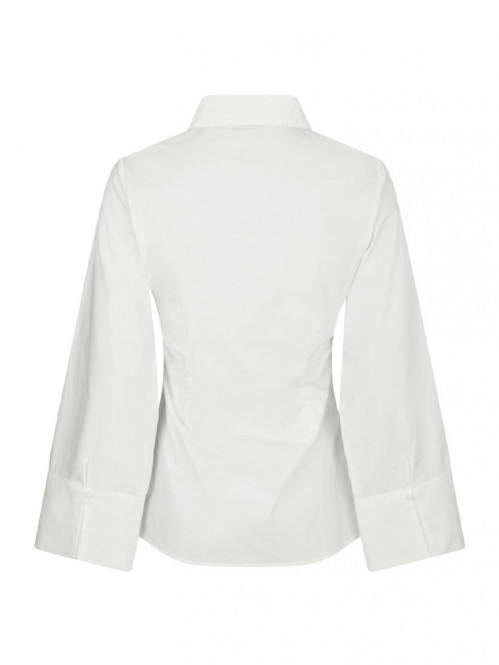 Caroli poplin shirt white 