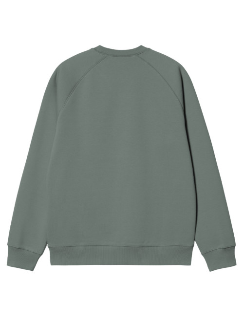 Chase sweat velvet green 