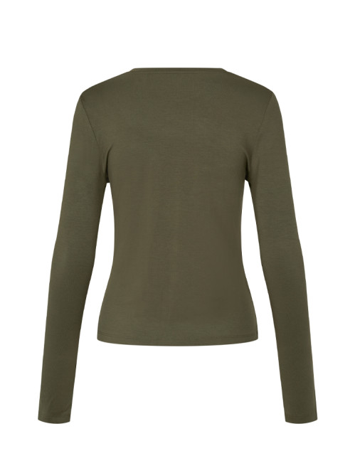 Christina-m longsleeve warm olive 