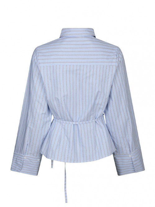 Clarida stripe shirt light blue 