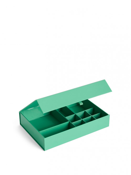 Colour storage jewelry box emerald green OS