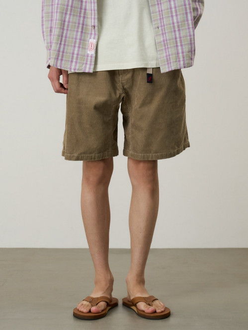 Corduroy g-short beige 