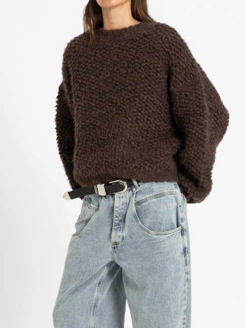 Corsetta sweater chocolate 