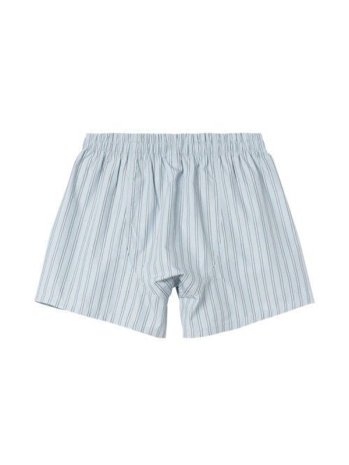 Cotton boxer grimsby blue stripe 
