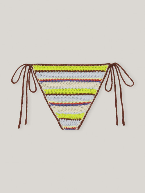 Crochet swimwear brief multicolor 