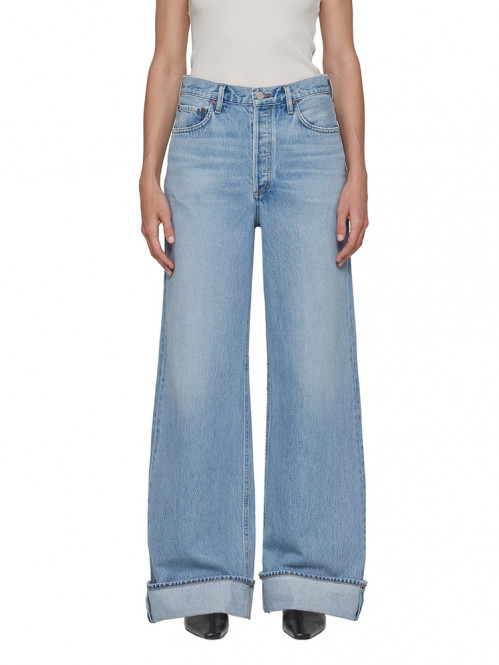 Dame jean high rise wide leg showdown 
