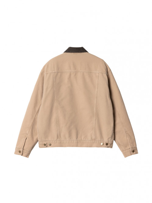 Dayton trucker jacket dusty brown 