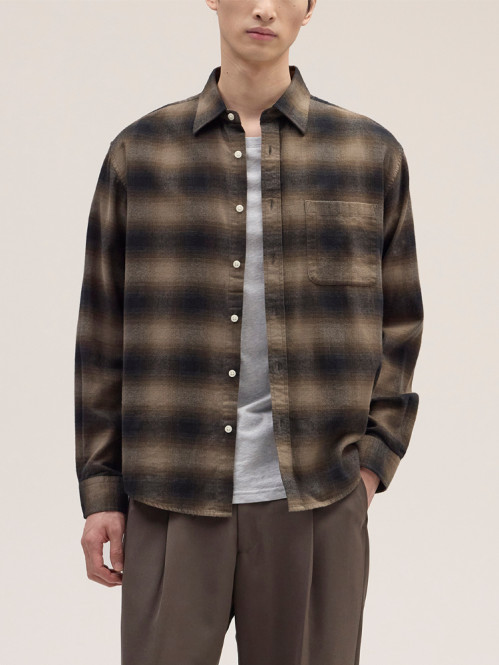 Deon shirt black check 