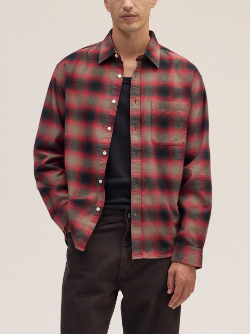 Deon shirt red check 