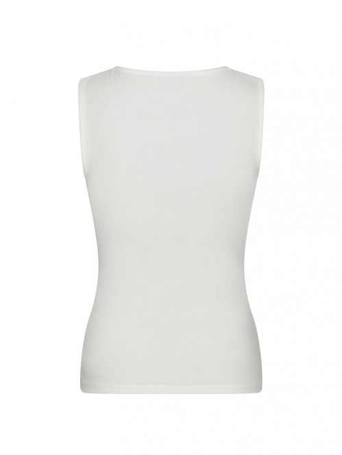 Ditty jersey top white 