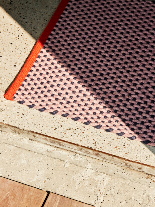 Door mat pink 