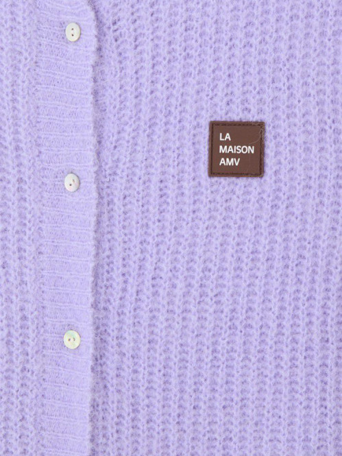 East 19m cardigan lavende pastel S