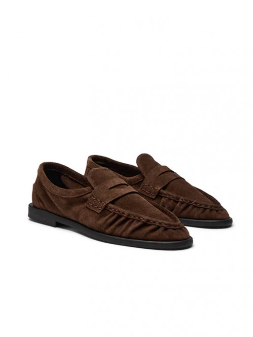Elmira loafer brown suede 
