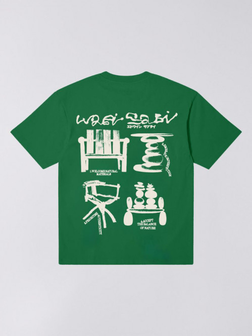 Embrace imperfection t-shirt mint green 