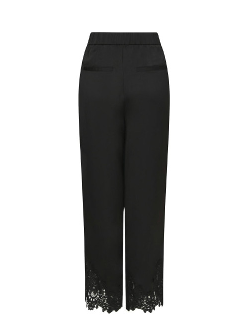 Emery heavy sateen pants black 