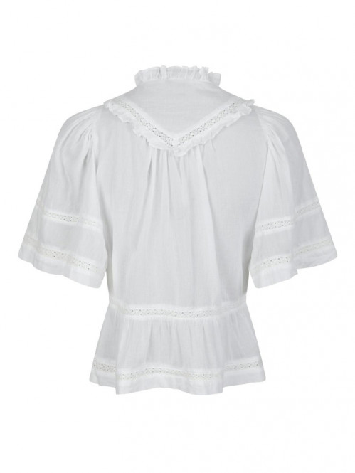 Evienne s voile top white 