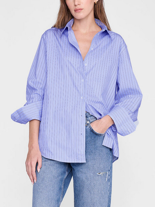 Essie shirt blue stripe 