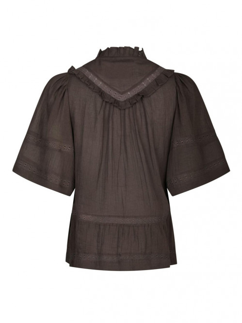 Evienne s voile top dk brown 