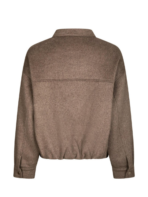 Florine wool bomber jacket light brown L