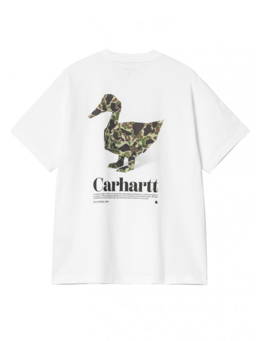 SS fold duck t-shirt white 