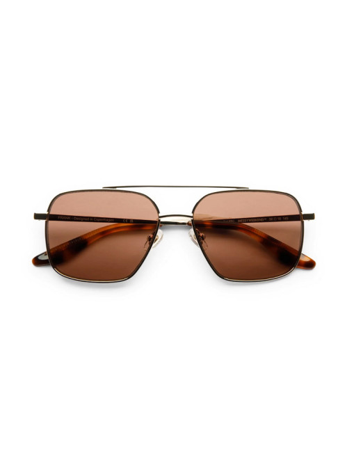 Frank sunglass tortoise brown 
